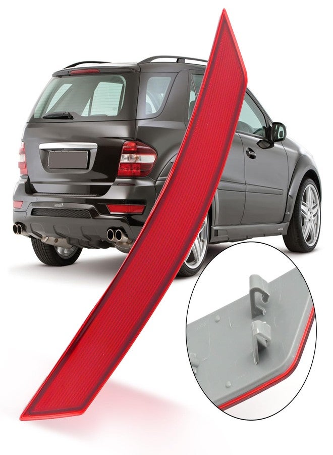 MDEOOSKY Rear Bumper Reflector Assembly Left & Right Pair Set Replacement for Mercedes-Benz W164 ML320 ML350 ML500 2008-2011 Replaces ‎1648200374 1648200674 - Image 3